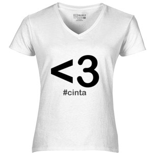 Kaos #cinta