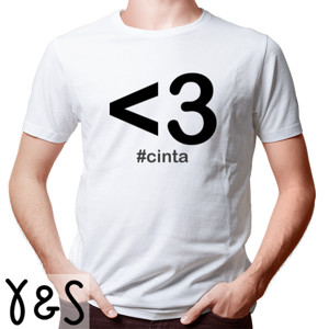 Kaos #cinta