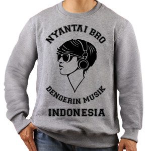 Jaket Sweater MUSIK INDONESIA