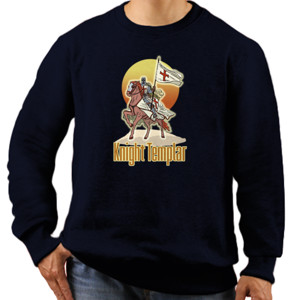 Jaket Sweater T-SHIRT Eksklusif - KNIGHT TEMPLAR 02