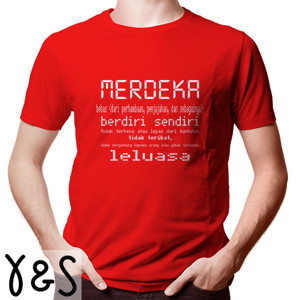 Kaos Merdeka Adalah