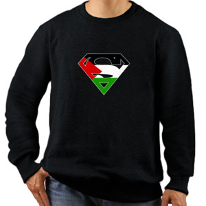 Jaket Sweater kaos super palestine