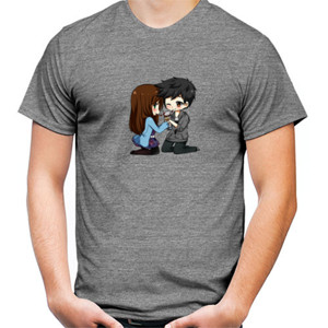 Kaos kaos pink wanita