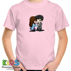 Kaos kaos pink wanita