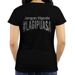Kaos Jangan Digoda Lagi Puasa
