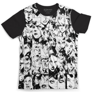 Kaos Fullprint Seribu Wajah Manga