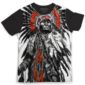 Kaos Fullprint Native American Chief 4