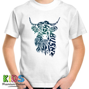Kaos Bushy cow Tipografi (Typography)