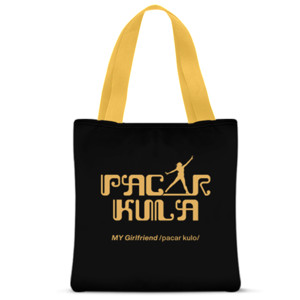 Tas Tote Fullprint Javanese Themed Woman Tote bag “Pacar kula”