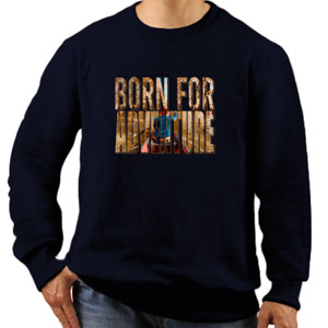 Jaket Sweater Born For Adventure 02