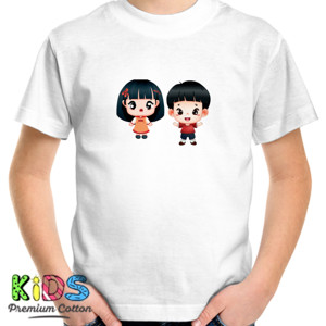 Kaos Pasangan Anak Kecil Lucu