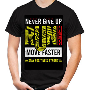 Kaos Never Give Up Yellow