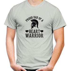 Kaos tshirt Proud Dad Of A Heart Warrior