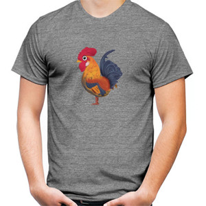 Kaos Rooster - Kaos Wanita by Gildan