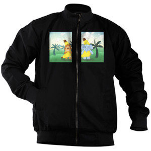 Jaket Bomber Mbronana - Kaos Cutton Slub by Co_mbro