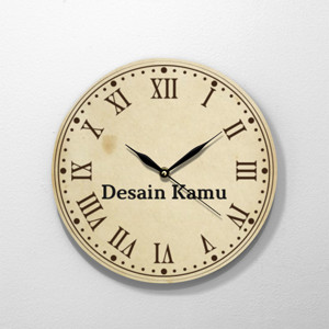 Jam Dinding Angka - Vintage 02