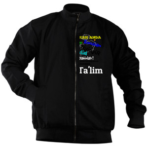 Jaket Bomber Kaos Hijrah