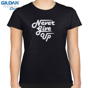Kaos ALOSHIRT Hoodie NeverGiveUp