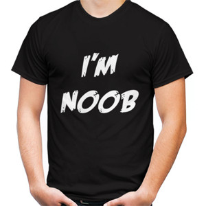 Kaos Gamer Merchandise - I'm Noob GGWP (1)