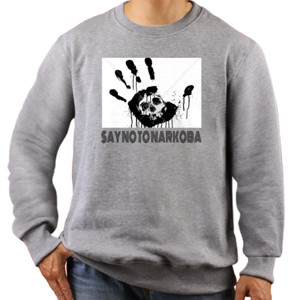 Jaket Sweater Say No To Narkoba