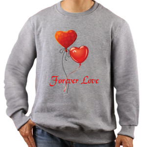 Jaket Sweater Valentine Day Forever Love
