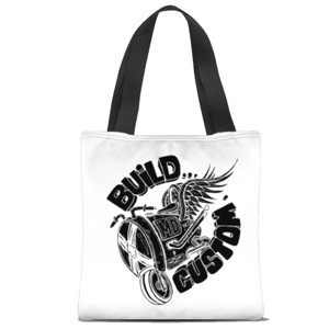Tas Tote Fullprint Build Custom tote bag