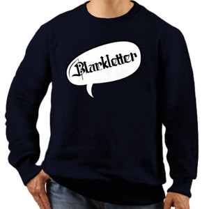 Jaket Sweater Kaos Blackletter 01