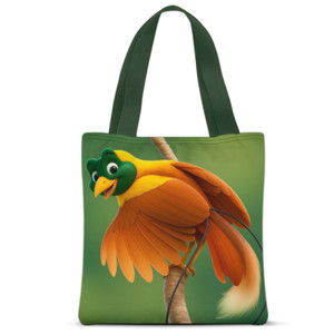Tas Tote Fullprint Bird of Paradise Pixar & DreamWorks