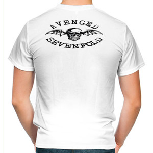 Kaos Avenged Sevenfold Motif Depan Belakang
