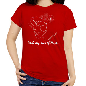 Kaos WRITE MY LIPS OF HEARTS Keren