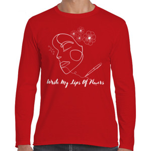 Kaos WRITE MY LIPS OF HEARTS Keren
