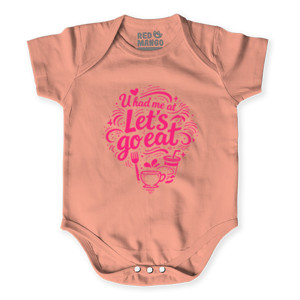 Baby Jumper Valentine Love Food Typography
