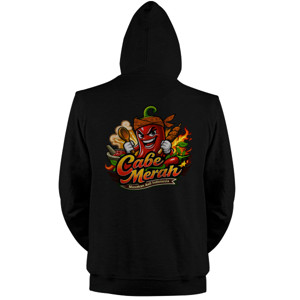 Jaket Hoodie Kaos Cabai Pedas Nusantara
