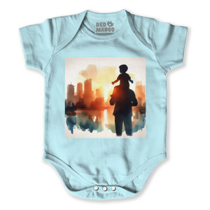 Baby Jumper Lukisan ayah dan anak