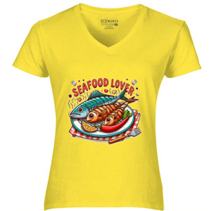 Kaos 004 Seafood Lover
