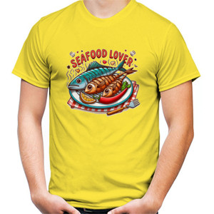 Kaos 004 Seafood Lover