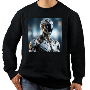 Jaket Sweater Robot