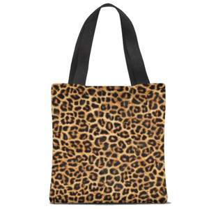 Tas Tote Fullprint Motif kulit macan