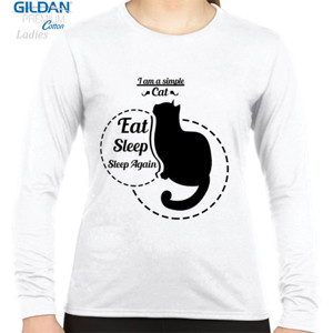 Kaos A Simple Cat T-Shirt