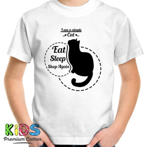 Kaos A Simple Cat T-Shirt