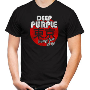 Kaos DEEP PURPLE WOMAN FROM TOKYO