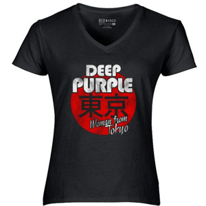 Kaos DEEP PURPLE WOMAN FROM TOKYO