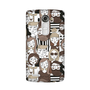 People pattern design Casing HP