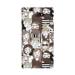 People pattern design Casing HP