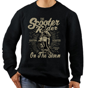 Jaket Sweater Scooter Rider