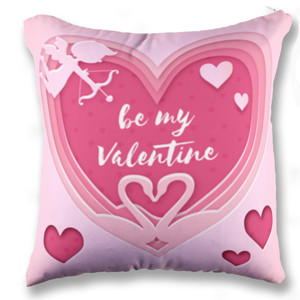 Bantal Cupid Swan Be My Valentine
