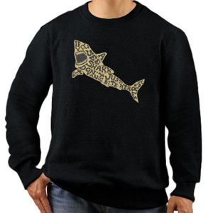 Jaket Sweater Gold Shark