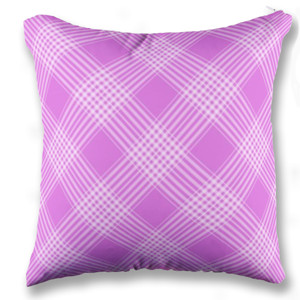 Bantal Diagonal Pink