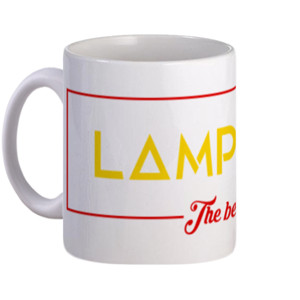 Mug MUG dengan tulisan Lampung elegan
