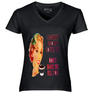 Kaos pretty  lady coffee